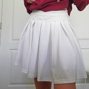 White Skirt size medium